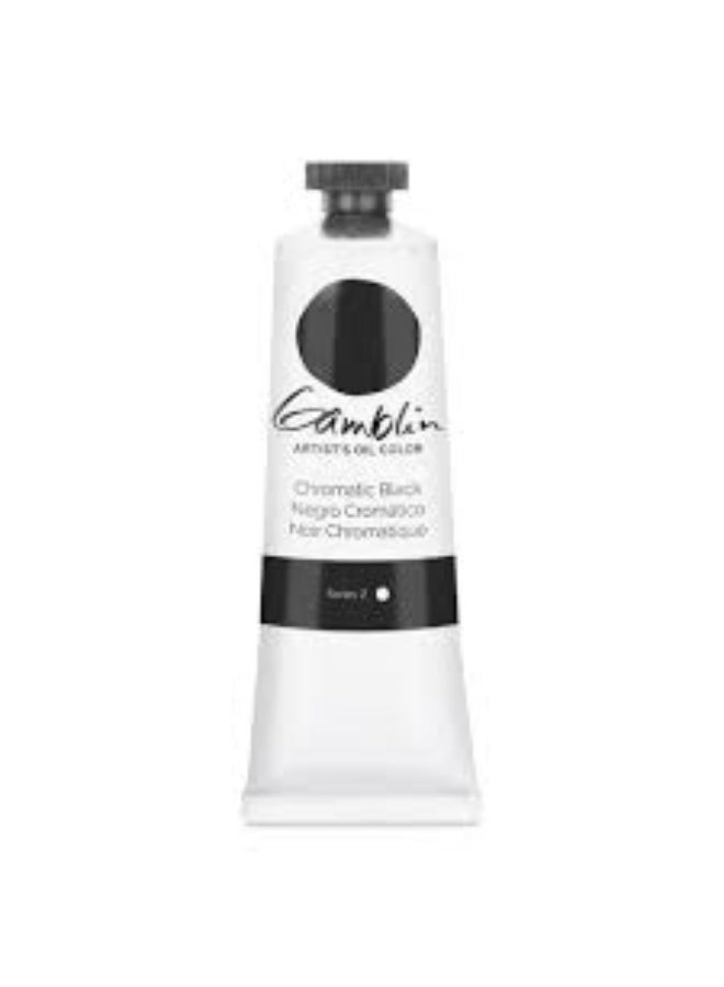 جيمبلين Artist Oil Color Chromatic Black - 37ML - Image 1