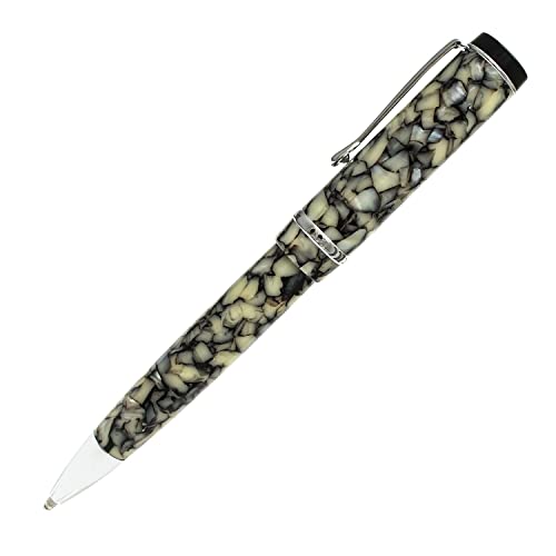 Conklin Duragraph Ballpoint Pen in Cracked Ice – Elegant Ballpoint Pen with Unique Cracked Ice Finish, Great Gift for Pen Collectors - Image 3
