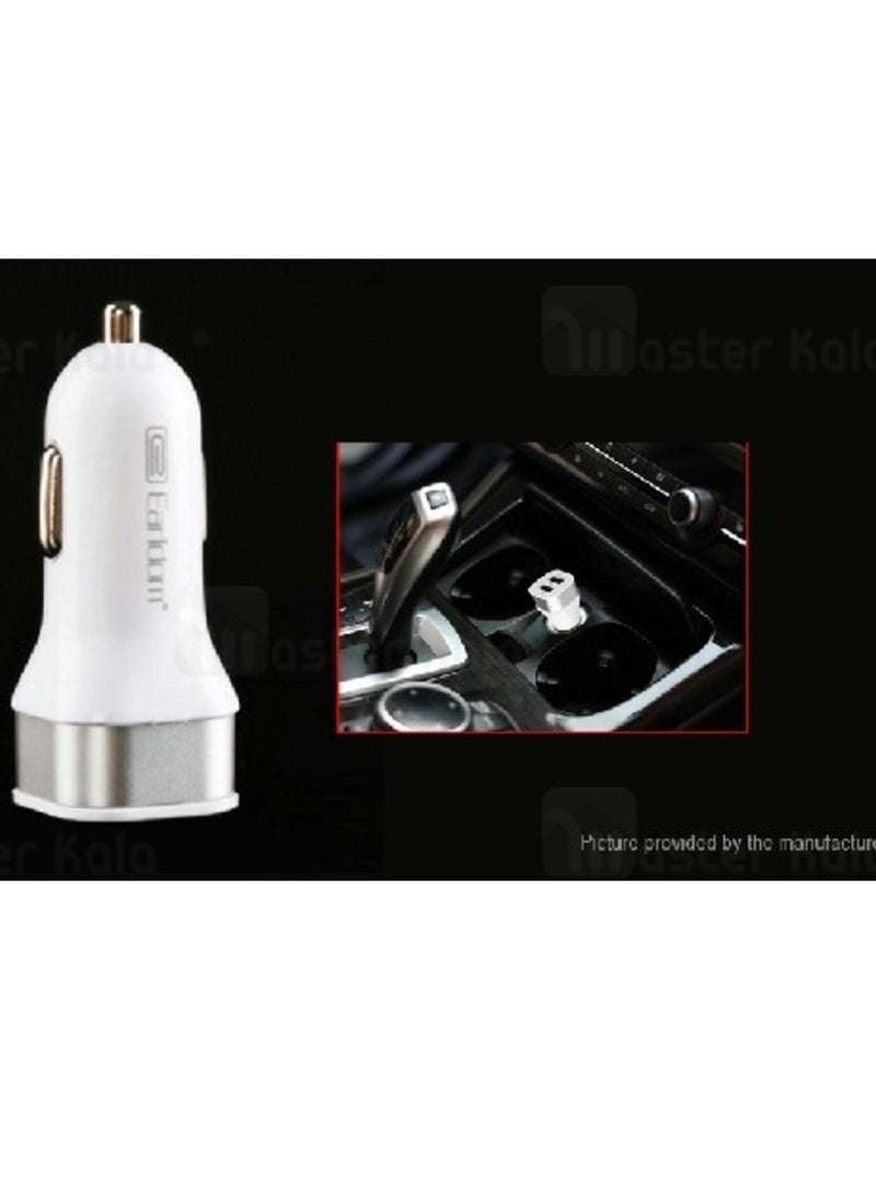 Earldom ES-138 Car Charger 2.1A – Compact Dual USB Car Phone Charger for Fast Charging - Image 3