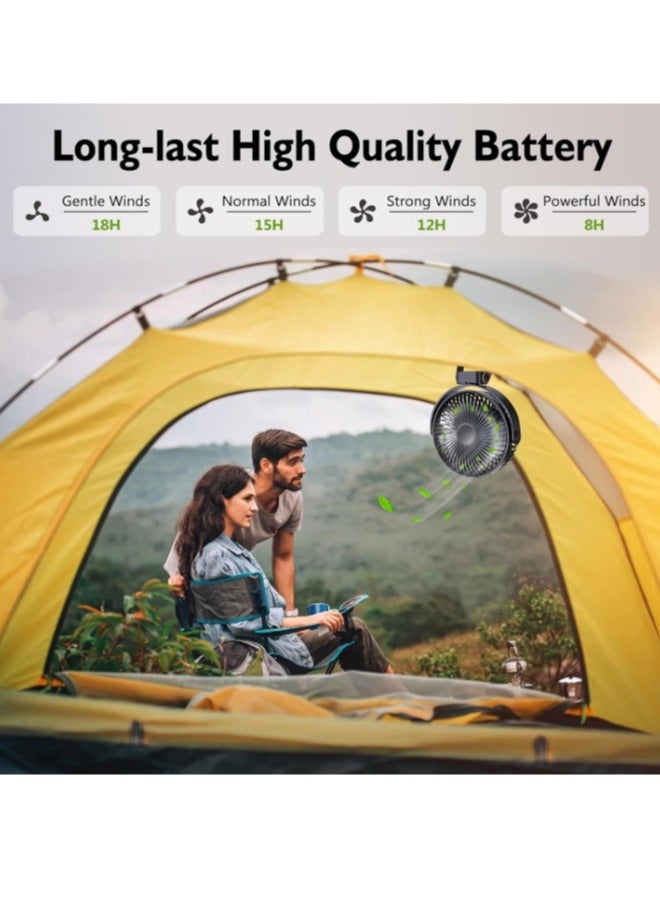 OASIS-TH Table  Fan desk fan  portable fan rechargeble fan easy carry with light - Image 3