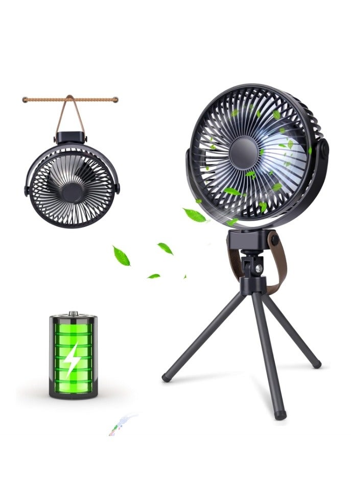 OASIS-TH Table  Fan desk fan  portable fan rechargeble fan easy carry with light - Image 1