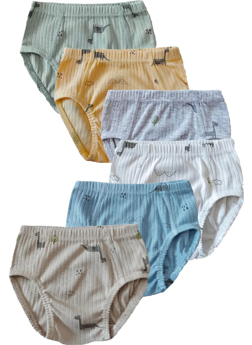 Hepsine Rakip Set of 6 Boys Corduroy Slip Kom Cotton Pnd