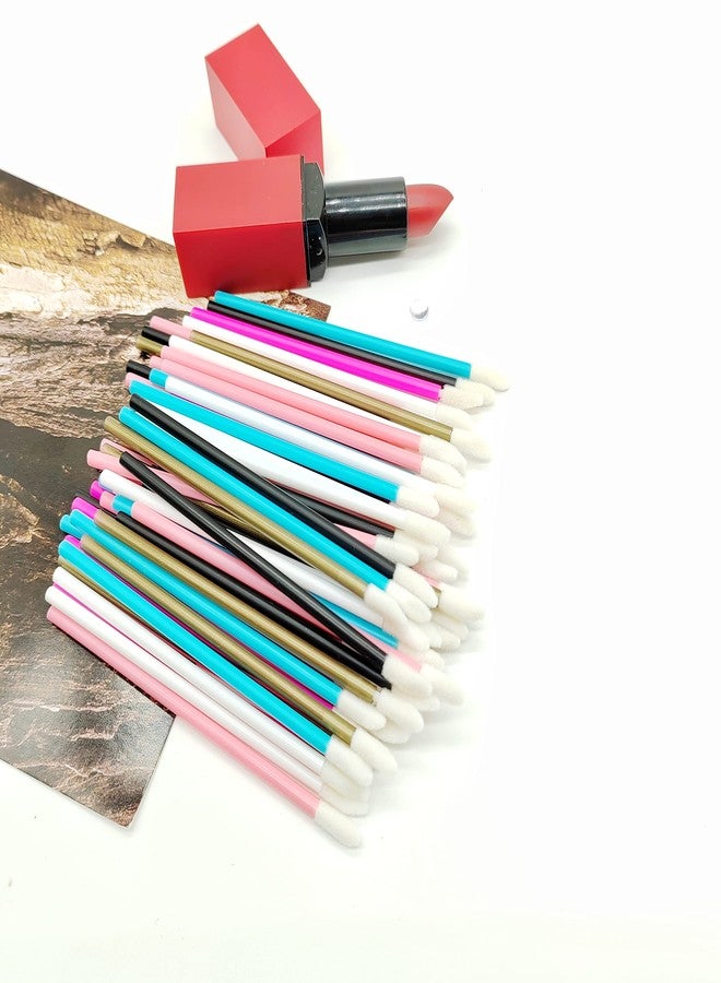 YSAFAI 600 Pieces Lip Brush Disposable Lip Gloss Wands Lipstick Applicator - Image 4