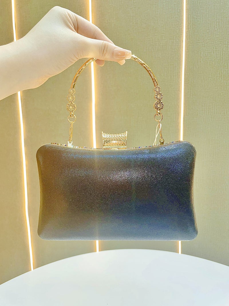 New Evening Dress Celebrity Ladies Rhinestone Clutch Bag Cheongsam Small Bag Shoulder Crossbody Evening Bag Women'S Handbag - Image 4