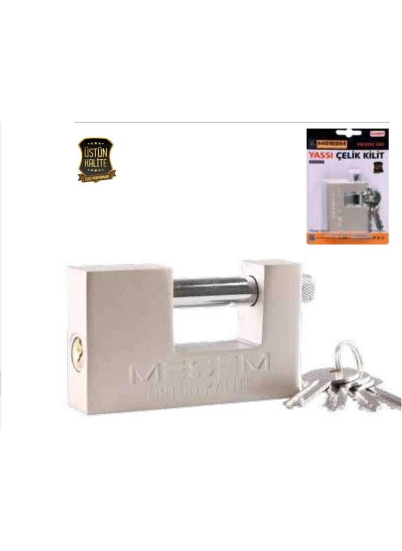 Meşem - 361 Flat Steel Lock 70 mm - Image 1