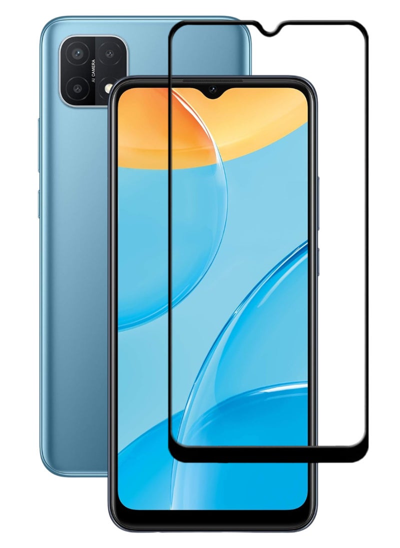 ACLIX Antistatic ESD Dustproof Premium Quality High Definition Tempered Glass Screen Protector Designed For Oppo A15 - Image 1
