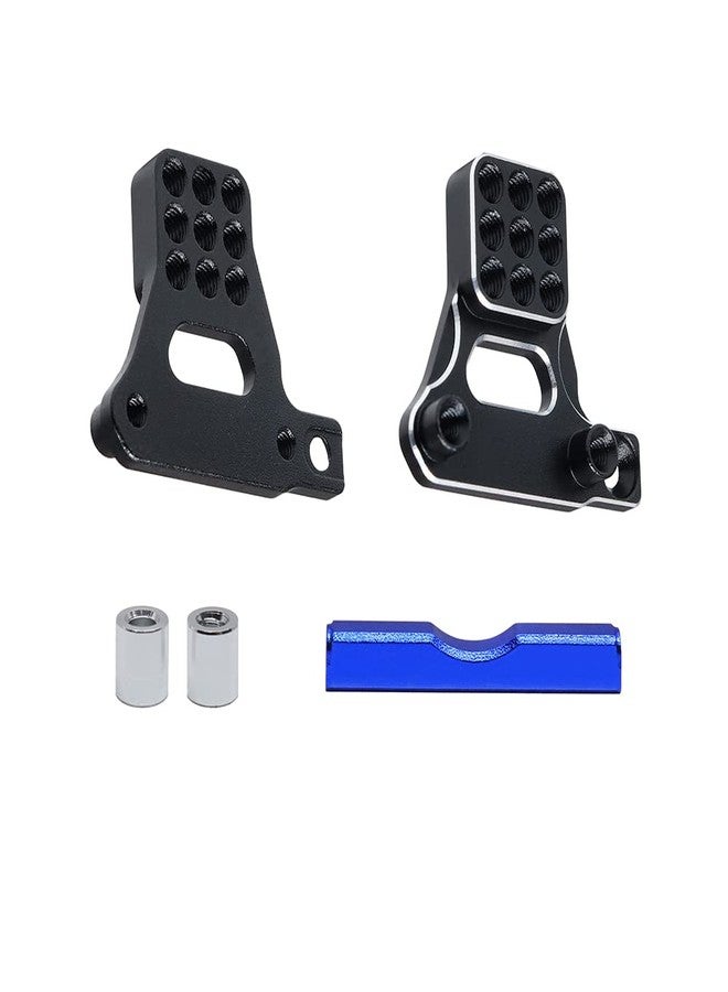 GTHELE Aluminum Multi-Hole Damper Holder Tower for TRX4M Defender 1/18 RC Crawler Shock Kit (Dark Blue) - Image 4