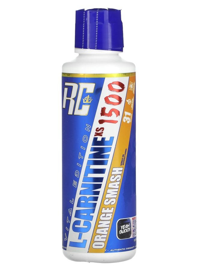 RONNIE COLEMAN Vital Edition LCarnitine XS 1500 Orange Smash 16 fl oz (473.28 ml) 