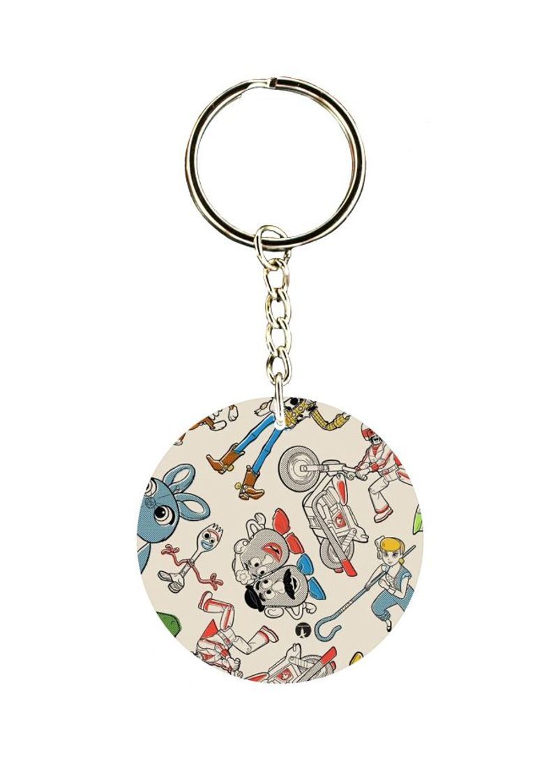 RKN Cartoon Theme Key Chain