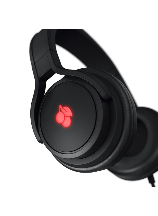 Cherry Hc2.2 Gaming Headset With Microphone, Virtual 7.1 Surround Sound, Over-ear Headphones, E-sports Headset, Black, Compatible With Triaxion Action - Image 3