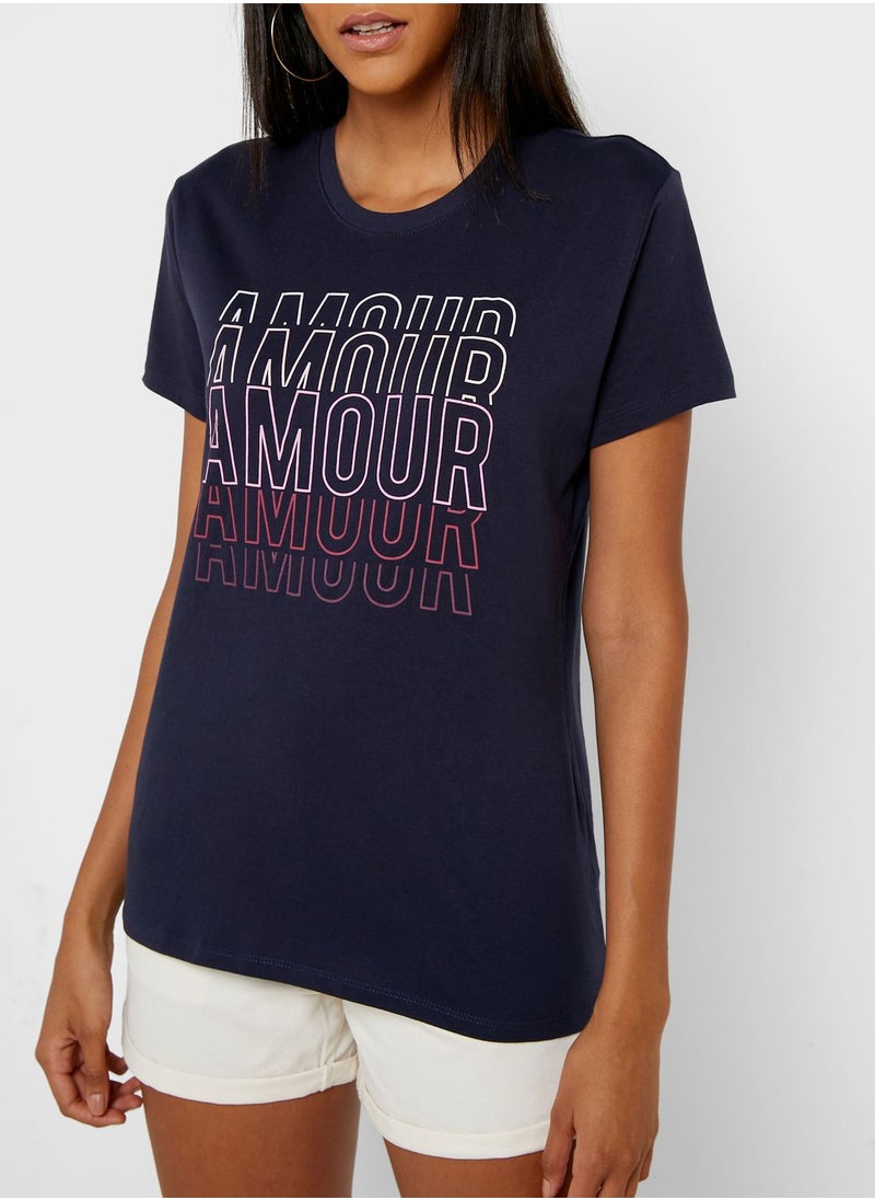 Cotton On Slogan T-Shirt  - Image 3