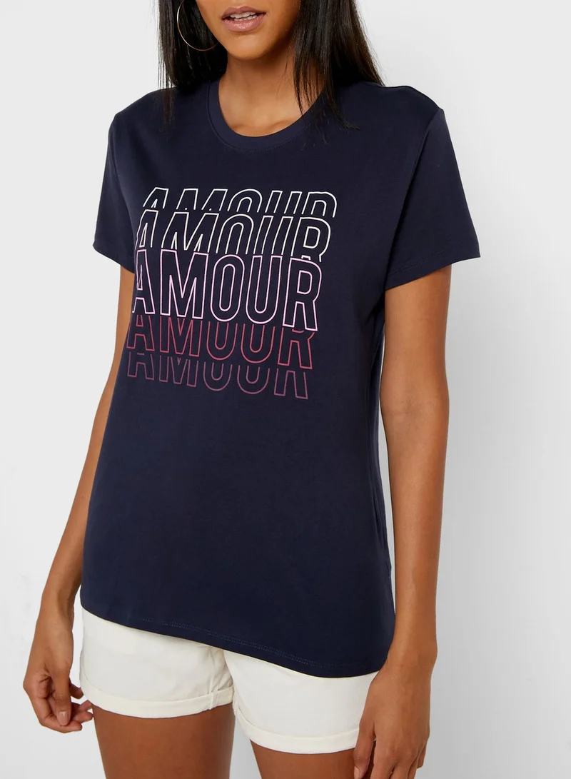 Cotton On  Slogan T-Shirt for Women | Best Price UAE