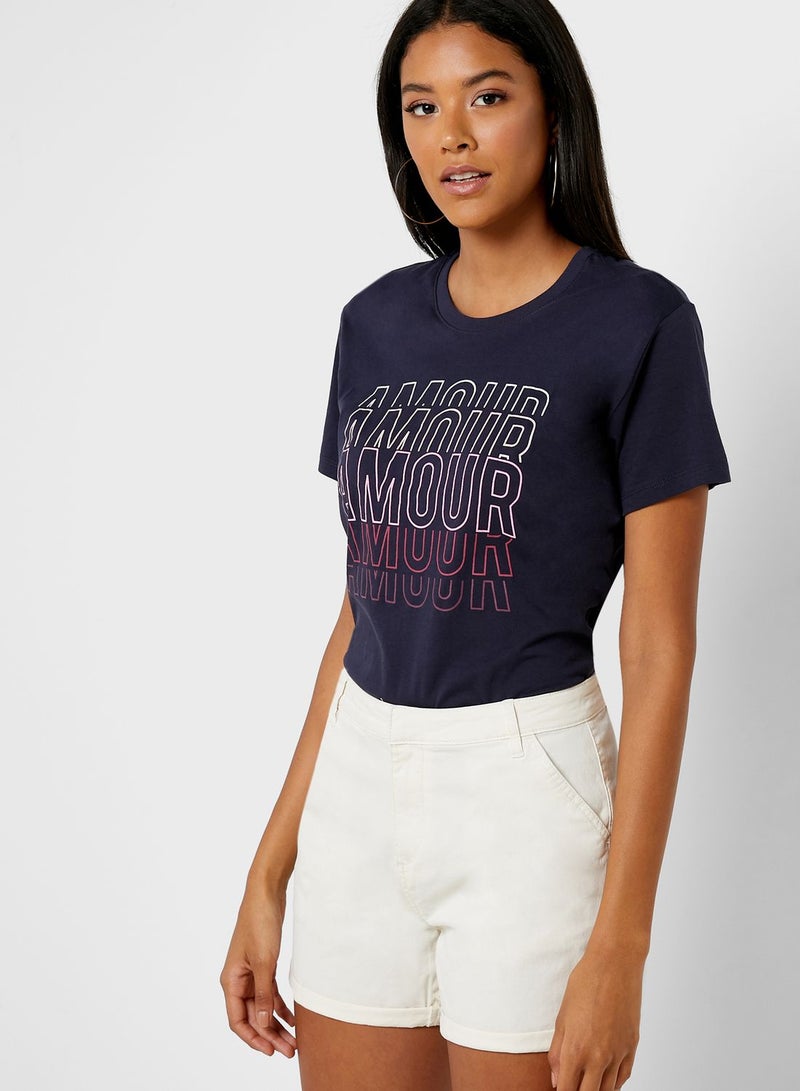 Cotton On Slogan T-Shirt - Image 1