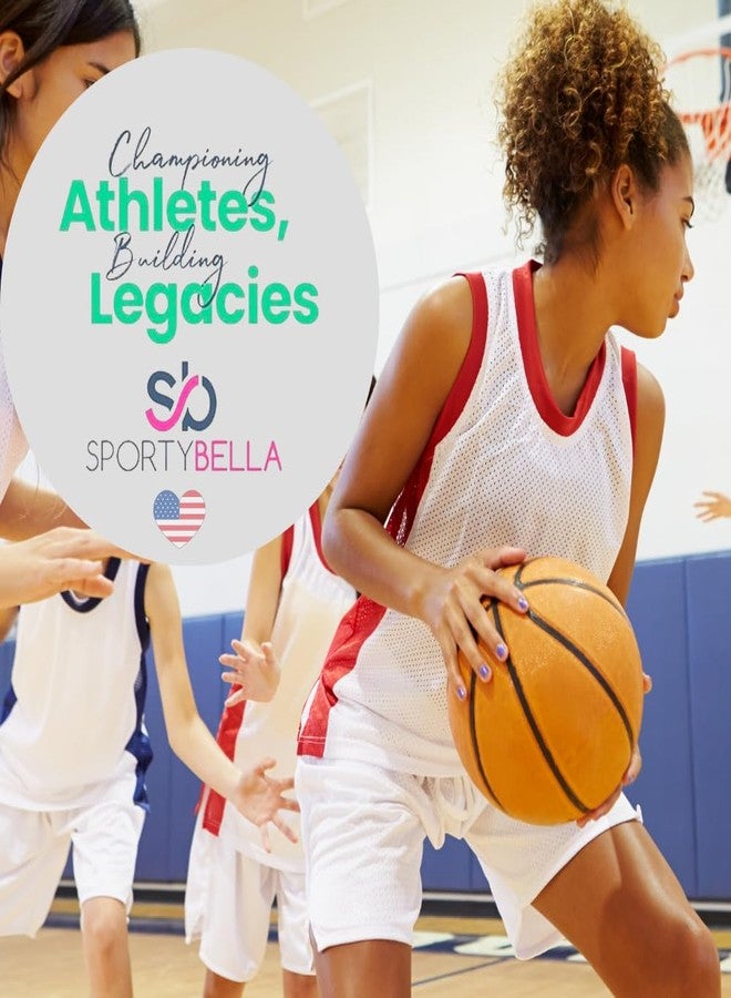 Infinity Collection - Adjustable Basketball & Infinity Charm Bracelet (Maroon & White) - Gift for Coach, Team and Players - Fits Small to Large Wrists - Image 2