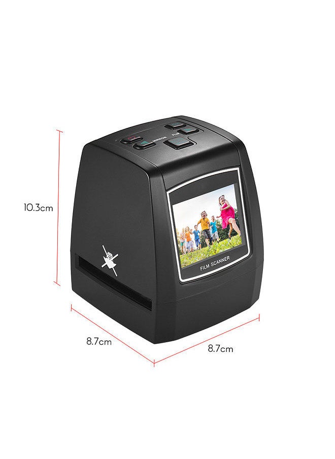 High-Resolution 14MP/22MP Film Scanner Convert 35mm 135mm 126mm 110mm 8mm Color Monochrome Slide Film   Negative into Digital Picture with 2.4" LCD Build-in Editing Software  - Image 3