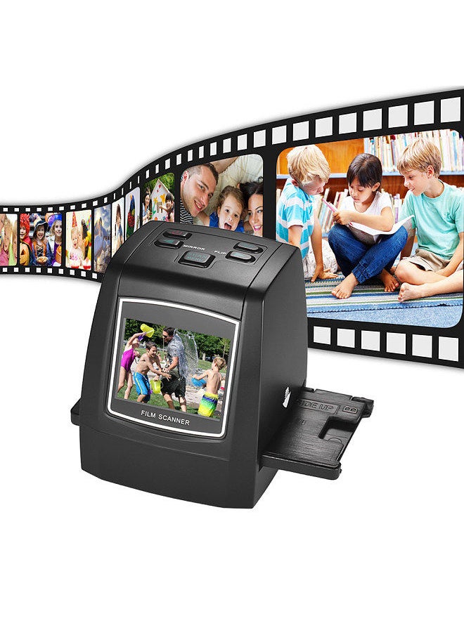 High-Resolution 14MP/22MP Film Scanner Convert 35mm 135mm 126mm 110mm 8mm Color Monochrome Slide Film   Negative into Digital Picture with 2.4" LCD Build-in Editing Software  - Image 4