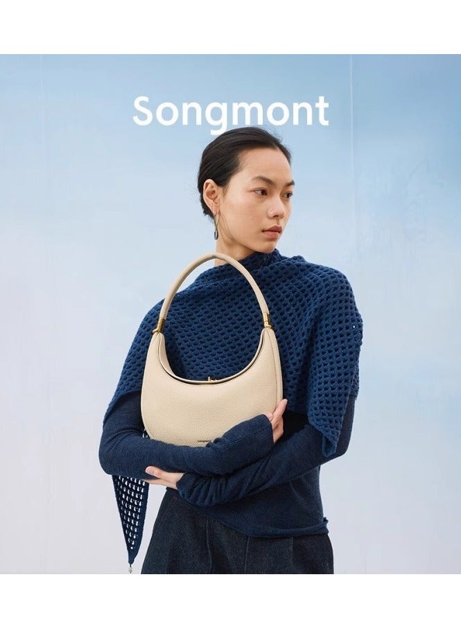 Songmont Portable Large Capacity Crescent-shaped Shoulder Bag with Underarm Strap - Image 1