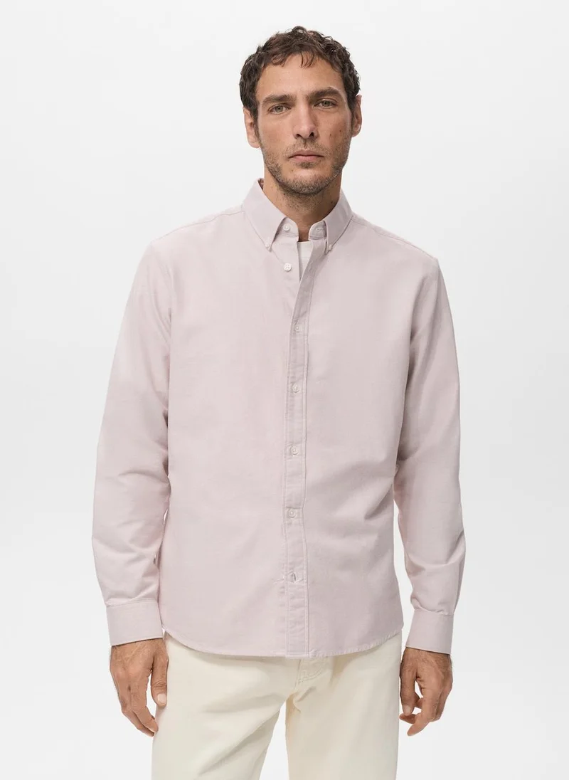Mango Man 100% cotton Oxford shirt