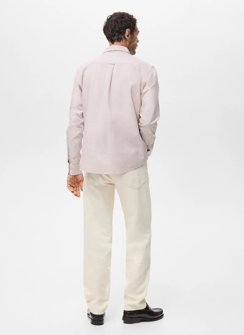 Mango Man 100% cotton Oxford shirt