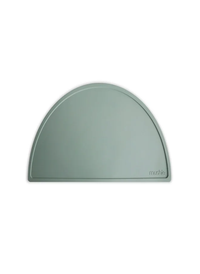 mushie Silicone Feeding Placemat - Cambridge Blue