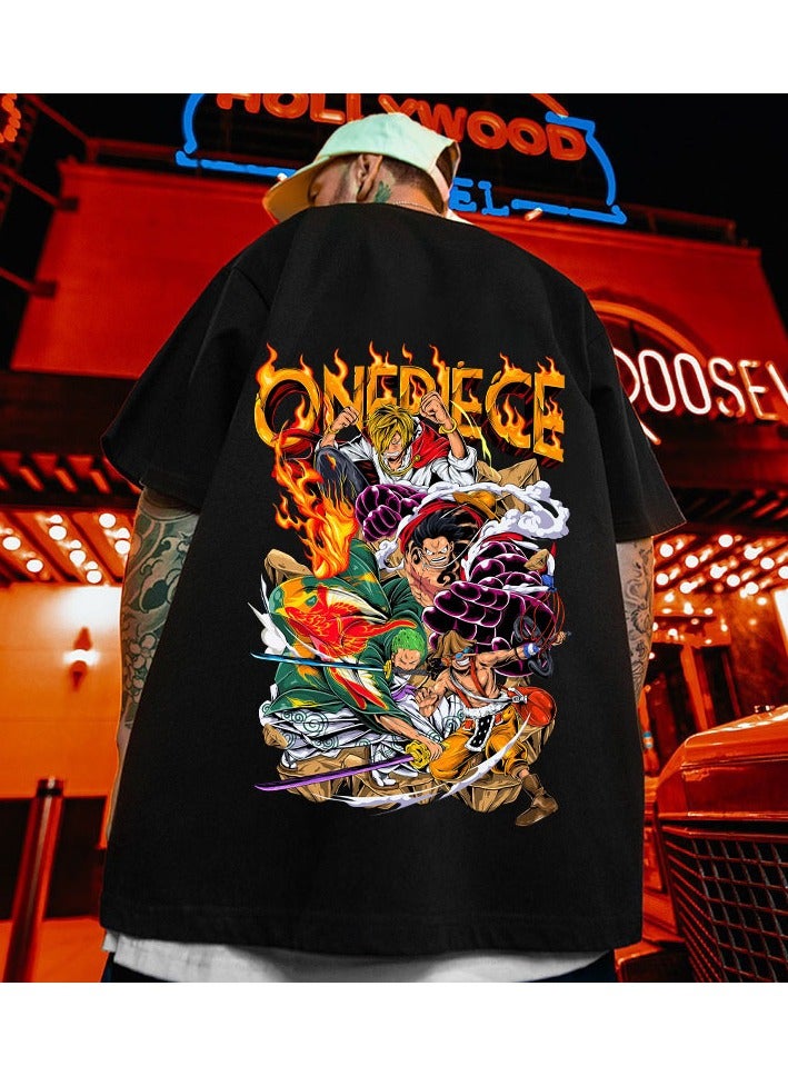 KUYING One Piece Five Sleeve Casual Versatile Breathable Short Sleeve  - Image 3