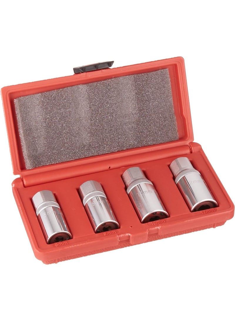 Sunex Tools Sunex 8804m 1/2-Inch Drive 4 -Piece Metric Stud Puller Set  - Image 2