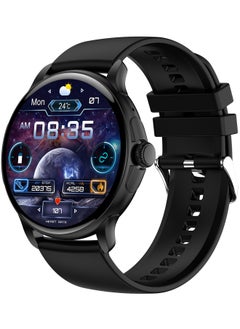 LetsTeck Smart Watch 1.43'' AMOLED for Men Women with Bluetooth Call Answer, Fitness and Sleep Modes, Multi App Message Reminder, Multi Language Support, 300 mAh  - Image 1