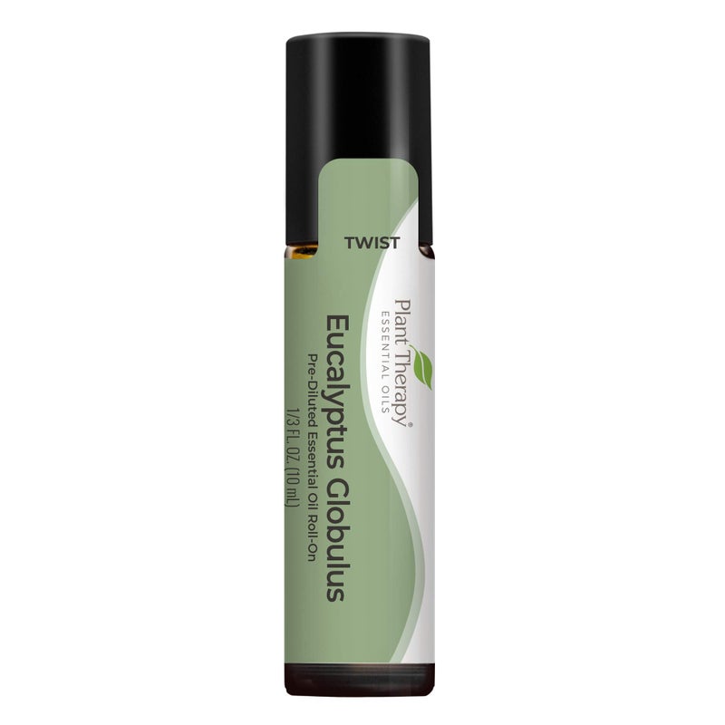 Plant Therapy Eucalyptus Pre-Diluted Roll-On 10mL (1/3 oz) for Skin and Clear Breathing, 100% Pure, Therapeutic Grade - Image 1