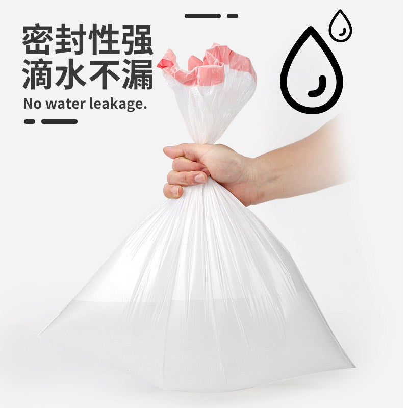 Portable Classification Drawstring Garbage Bag Household Disposable Drawstring Thickened Kitchen Bag For Direct Supply - Image 4