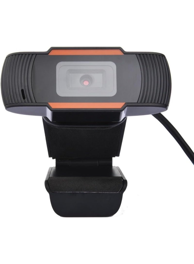 كاميرا ويب USB بدقة HD 720p مع مايك مدمج – تصحيح تلقائي للإضاءة، سهلة التوصيل، تثبيت عالمي لأجهزة الكمبيوتر واللابتوب - Image 3