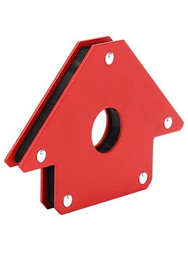 Rubik Medium Magnetic Welding Holder Arrow Clamp, Welder Magnets Positioner Tool Set, 3 Angles 45° 90° 135° (Holds 50 LBS)  - Image 1