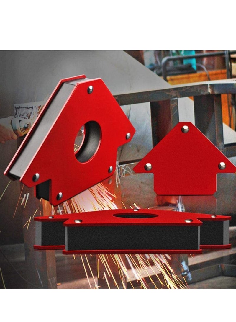 Rubik Medium Magnetic Welding Holder Arrow Clamp, Welder Magnets Positioner Tool Set, 3 Angles 45° 90° 135° (Holds 50 LBS)  - Image 3