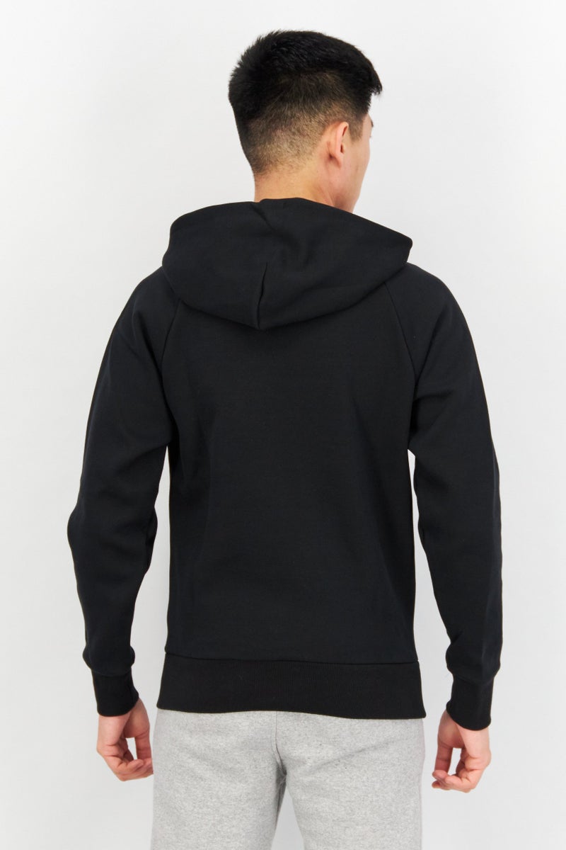 New Balance Men Sportswear Fit Long Sleeve Outdoor Sweatshirt, Black  - Image 2