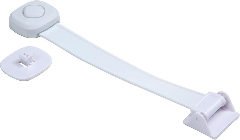 Safety 1st OutSmart Toilet Lock, White, 1 Count (Pack of 1) - Image 2