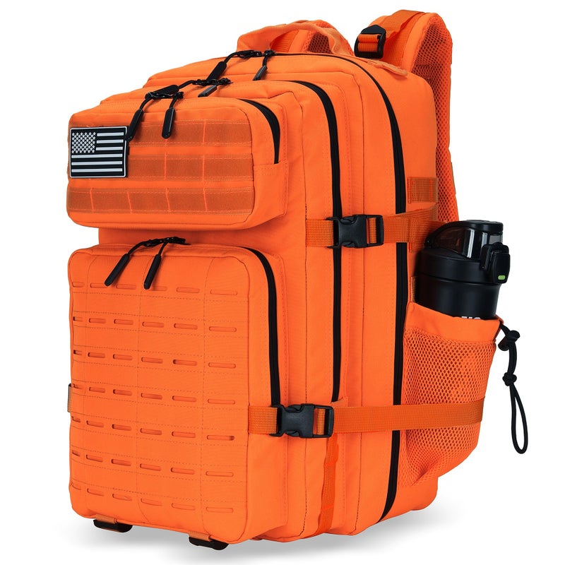 W WINTMING Military Tactical Backpack 45L/25L 3 Day Assault Pack Molle Daypack Hiking Backpack for Men and Women - Image 1