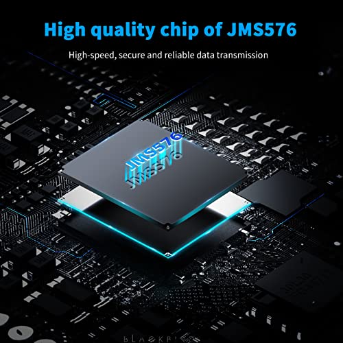 ELUTENG USB C SSD Enclosure 2.5 inch External Hard Drive Case Type C to SATA with 2 USB 3.1 Cables High Speed 5Gbps Compatible with WD/Seagate 7mm and 9.5mm HDD Support UASP Up to 2TB - Image 5