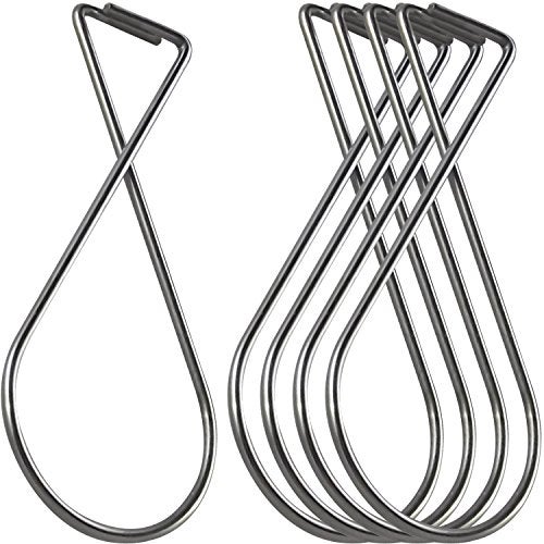 ATLIN Ceiling Hooks (100 Pack) - Drop Ceiling Clips Great for Wedding Decorations and Classroom Decorations - T-Bar Clip fits Suspended Ceilings, Tile Ceiling, and Grid Ceiling - Image 1