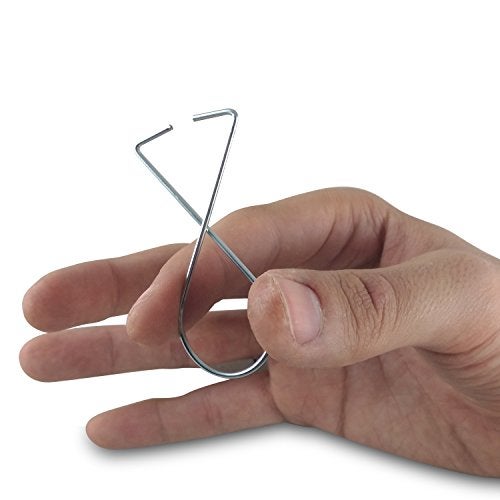 ATLIN Ceiling Hooks (100 Pack) - Drop Ceiling Clips Great for Wedding Decorations and Classroom Decorations - T-Bar Clip fits Suspended Ceilings, Tile Ceiling, and Grid Ceiling - Image 5
