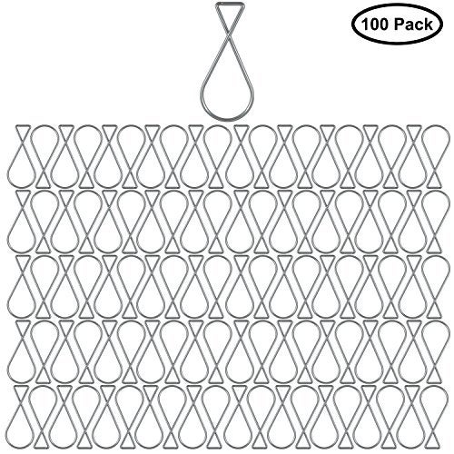 ATLIN Ceiling Hooks (100 Pack) - Drop Ceiling Clips Great for Wedding Decorations and Classroom Decorations - T-Bar Clip fits Suspended Ceilings, Tile Ceiling, and Grid Ceiling - Image 4