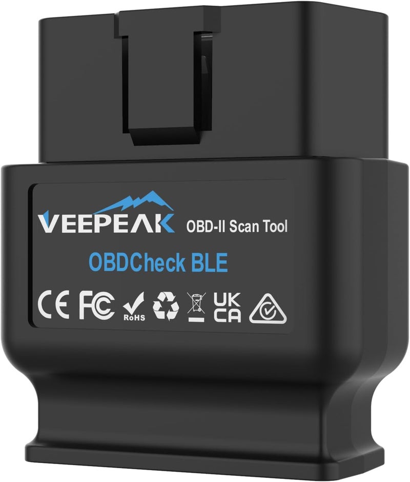 Veepeak OBDCheck BLE Bluetooth OBD II Scanner Car Check Engine Light Code Reader Diagnostic Scan Tool for iOS & Android - Image 1