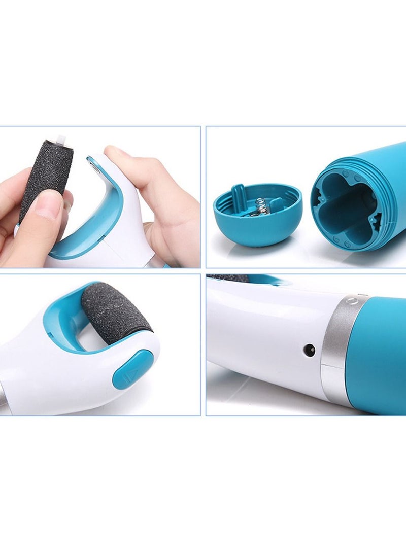DubaiGallery - Electric Foot File Grinder Dead Skin Callus Remover for Pedicure Foot Tools Feet Care for Cracked Steel Foot Files Clean Tools bl - Image 1