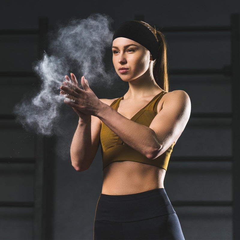 RITOPER Workout Wide Headbands, Super Soft Yoga Running Exercise Bands, Elastic Sweat Hair Wraps for Women - Image 2