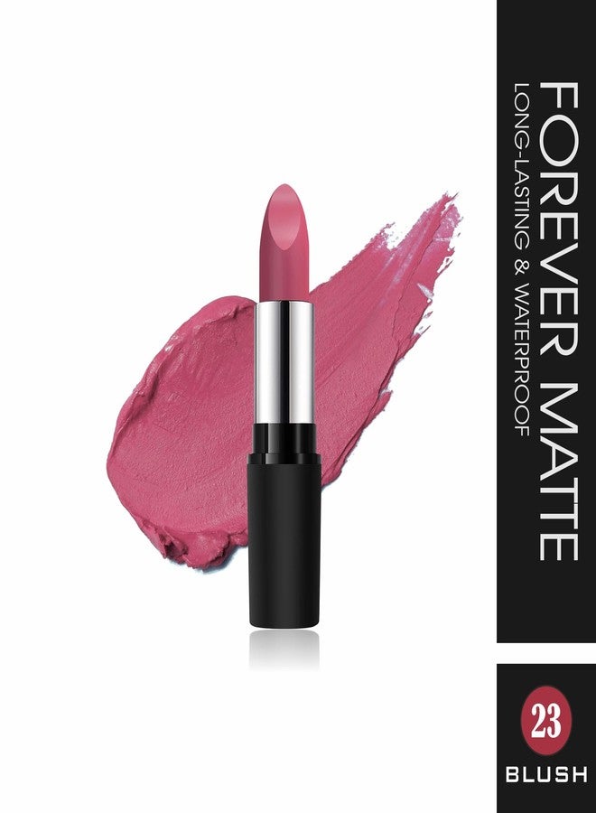Maliao Forever Matte Lipstick - Long-Lasting Waterproof Elegance (23-BLUSH) - Image 3