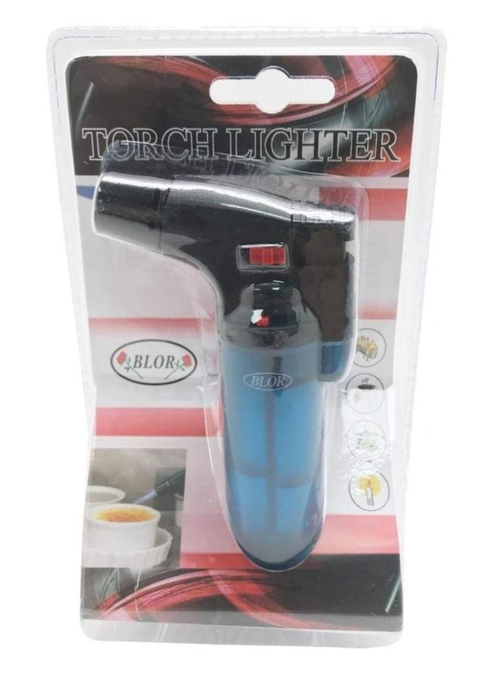 بلور ولاعة غاز بلور قابلة لاعادة التعبئة شعلة جيت متجمد Astd