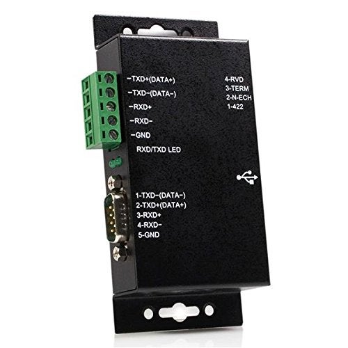 StarTech.com 1 Port Metal Industrial USB to RS422/RS485 Serial Adapter w/ Isolation, TAA (ICUSB422IS) - Image 2