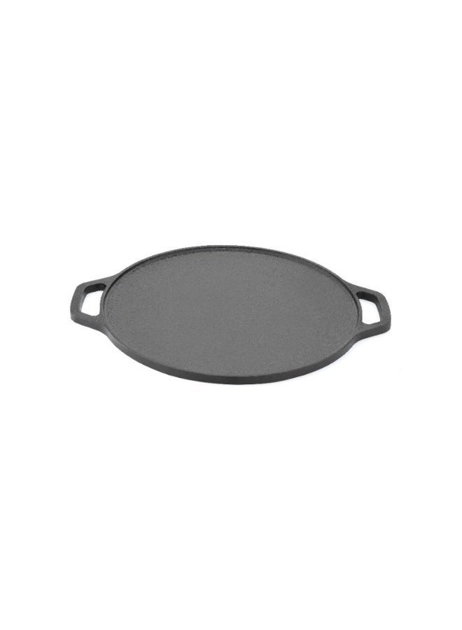 Decent Cast Iron Dosa Tawa – Cast Iron Tawa Flat for Roti & Chappathi, Cast Iron Tawa for Gas & Induction Stove | Pre-Seasoned Cast Iron Pan, Crepe Pan for Multi-Cuisine Cooking | 30 cm - Image 1