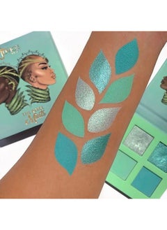 Juvia's Place Rebel Quad Mint Eyeshadow Palette Professional Eye Makeup Pigmented Eyeshadow Palette Makeup Palette For Eye Color & Shine Pressed Eyeshadow Cosmetics Shades Of 4  - Image 4