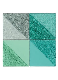 Juvia's Place Rebel Quad Mint Eyeshadow Palette Professional Eye Makeup Pigmented Eyeshadow Palette Makeup Palette For Eye Color & Shine Pressed Eyeshadow Cosmetics Shades Of 4  - Image 5