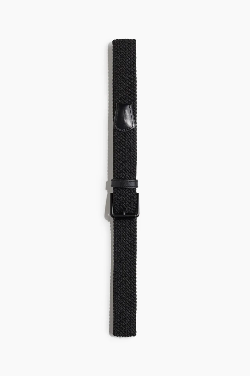 Elasticated fabric belt