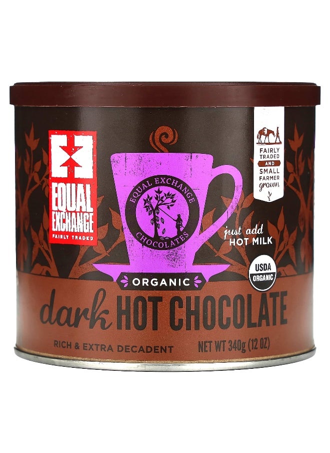 Equal Exchange Equal Exchange, Organic Dark Hot Chocolate, 12 oz (340 g)  - Image 1